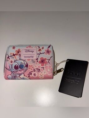 Loungefly Disney Stitch Cherry Blossom Wallet